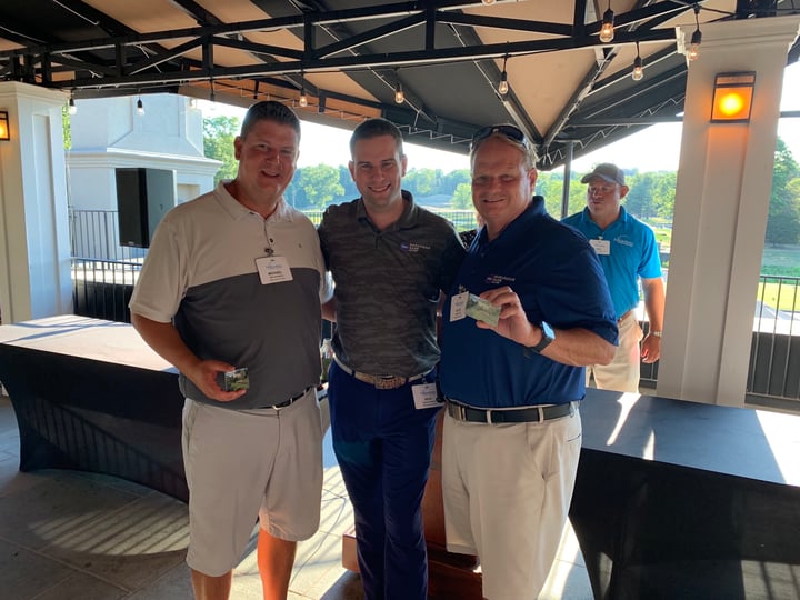 Golf winners